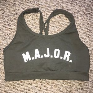 forever 21 MAJOR sports bra